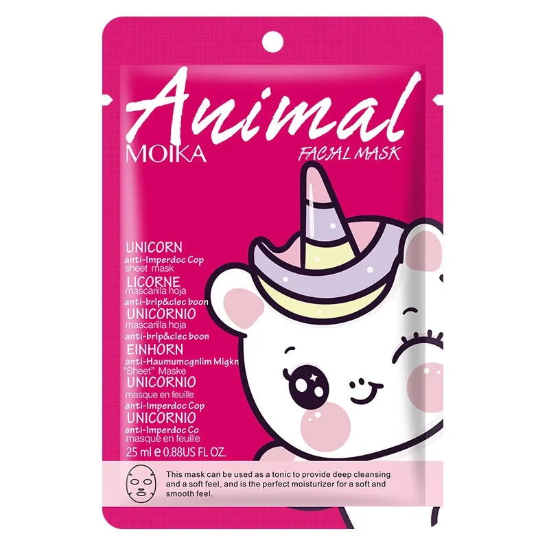 Animal Moisturizing Face Mask Set: Anti-Aging Collagen Hydration - Image 11