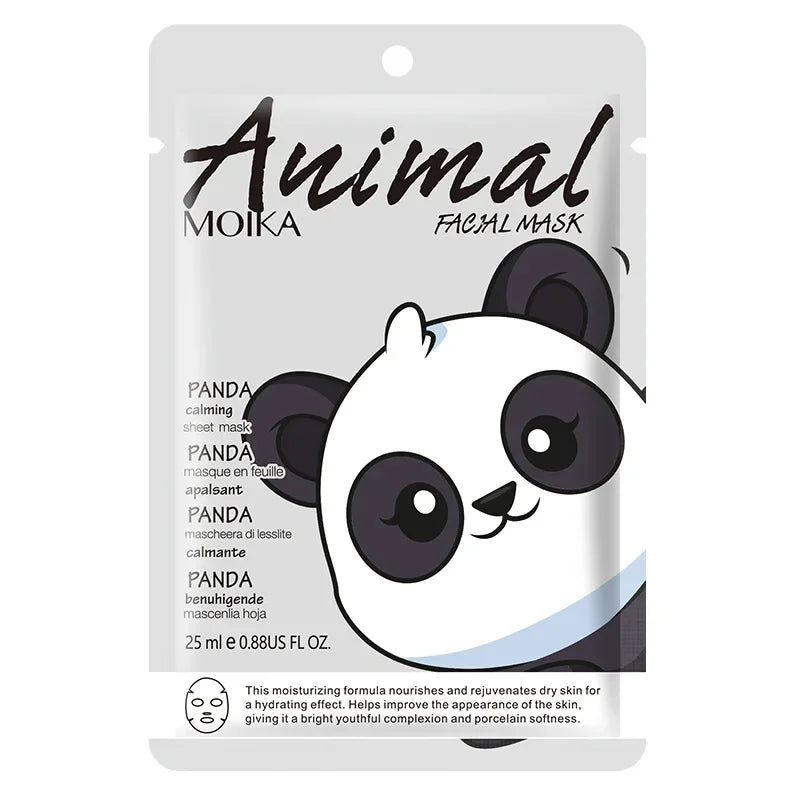 Animal Moisturizing Face Mask Set: Anti-Aging Collagen Hydration - Image 7