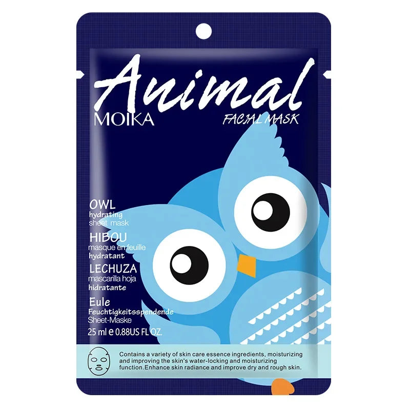 Animal Moisturizing Face Mask Set: Anti-Aging Collagen Hydration - Image 10