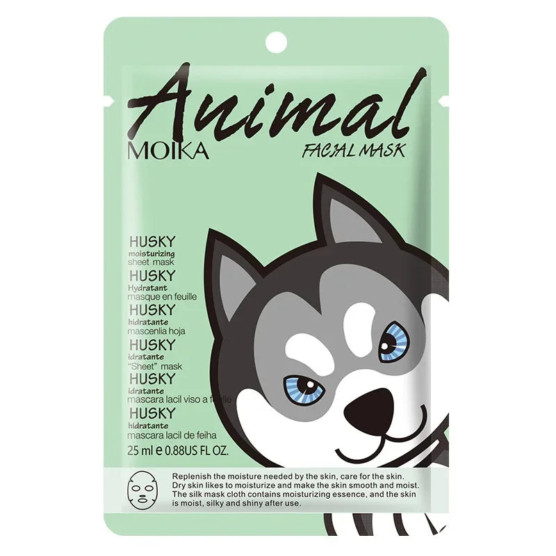 Animal Moisturizing Face Mask Set: Anti-Aging Collagen Hydration - Image 9