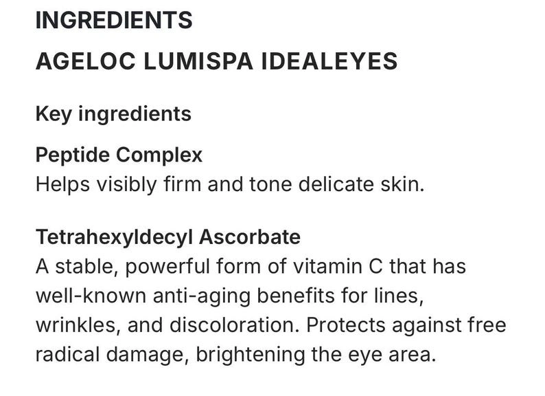 LumiSpa IdealEyes Activating Eye Cream: Dark Circles, Bags, Fine Lines - Image 5