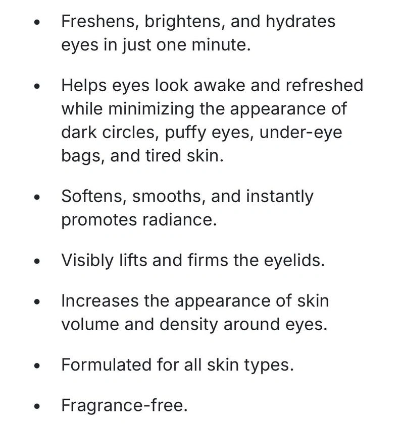 LumiSpa IdealEyes Activating Eye Cream: Dark Circles, Bags, Fine Lines - Image 3