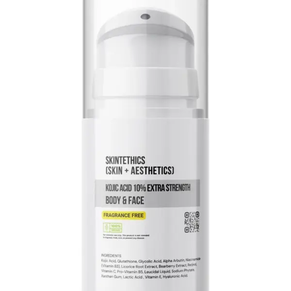 Kojic Acid 10% Extra Strength Body and Face Cream - 50ml/1.7oz