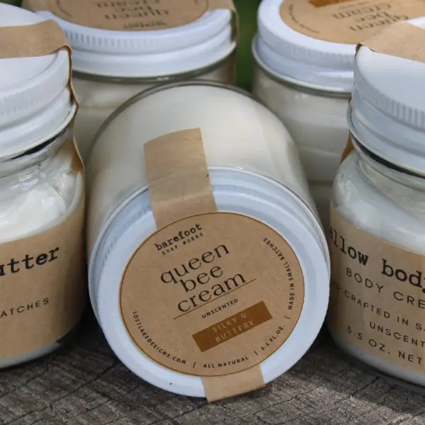 Hydrating Natural Face Cream| 3 oz Luxury Face Cream with Shea Butter, Lanolin & Vitamin E | Natural Small-Batch Skincare |Queen Bee Cream|