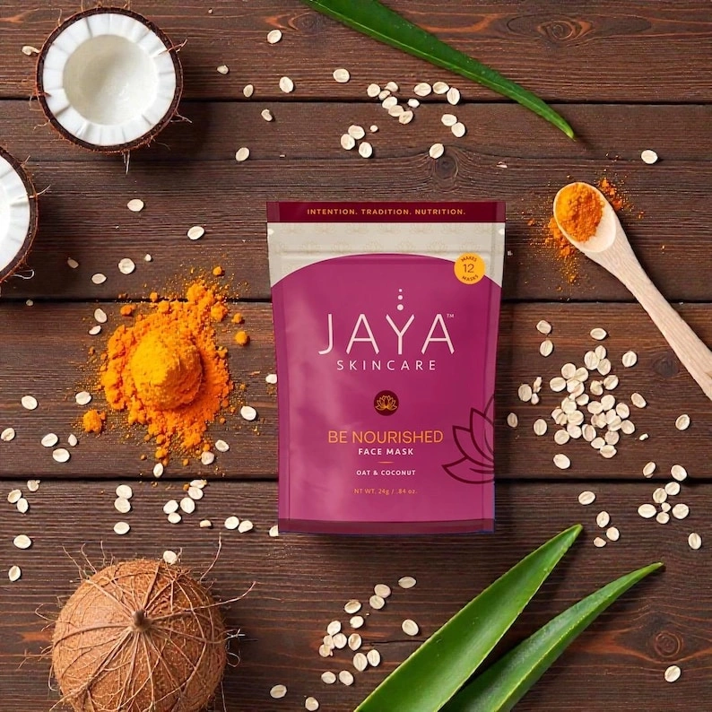 Hydrating Oat & Coconut Face Mask: Redness Relief for Sensitive Skin